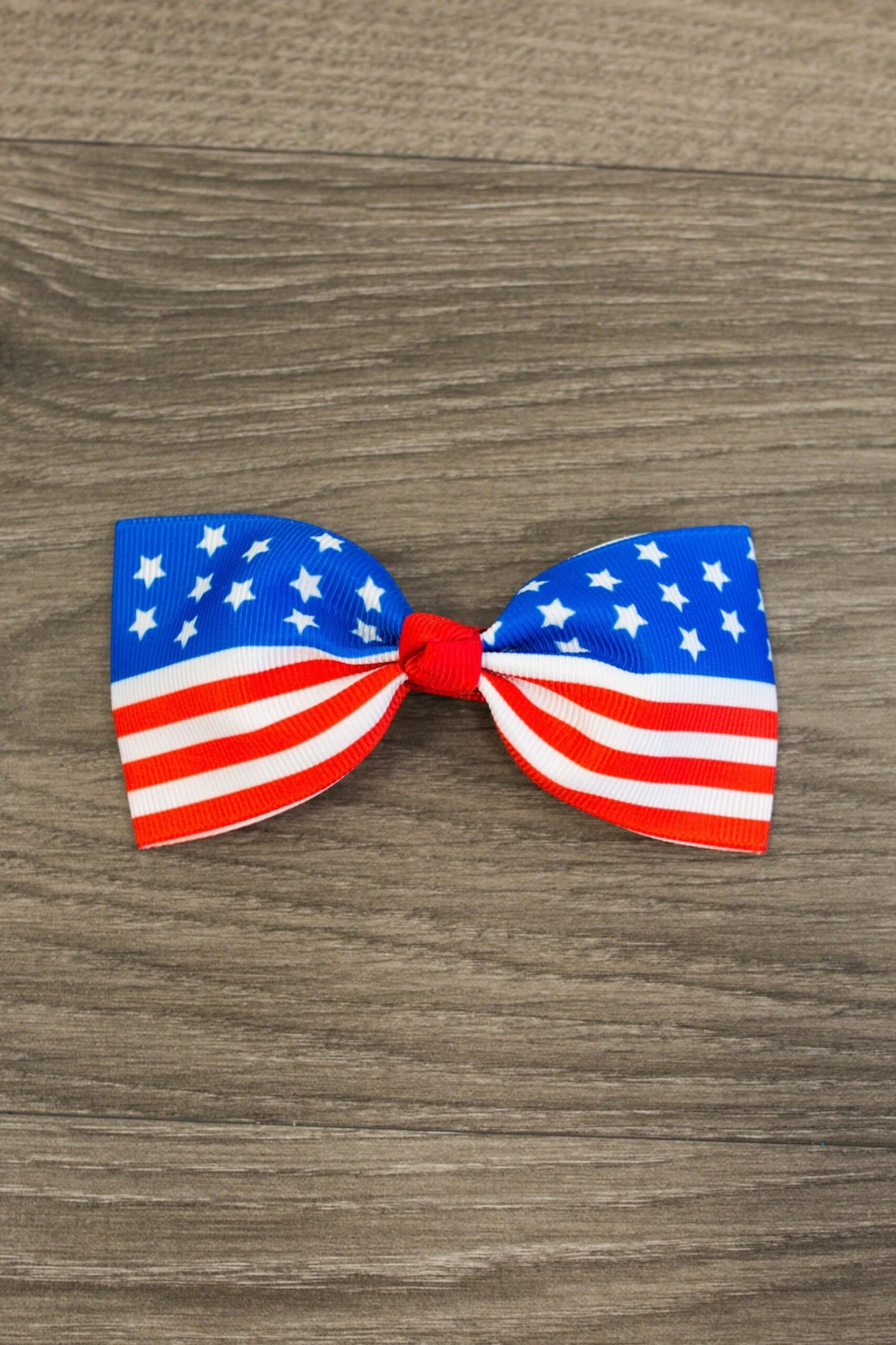 4" American Flag Bow 3 4" American Flag Bow