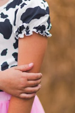 Pink Cow Costume - 5 Piece Set 27 Pink Cow Costume - 5 Piece Set -Children's boutique clothing BU2A1339