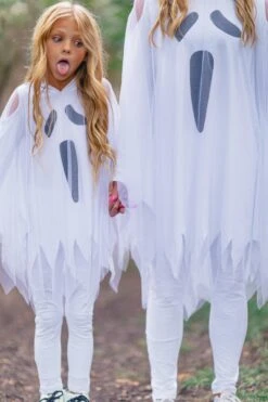 Mom & Me - White Ghost Costume Set 20 Mom & Me - White Ghost Costume Set -Children's boutique clothing BU2A1772