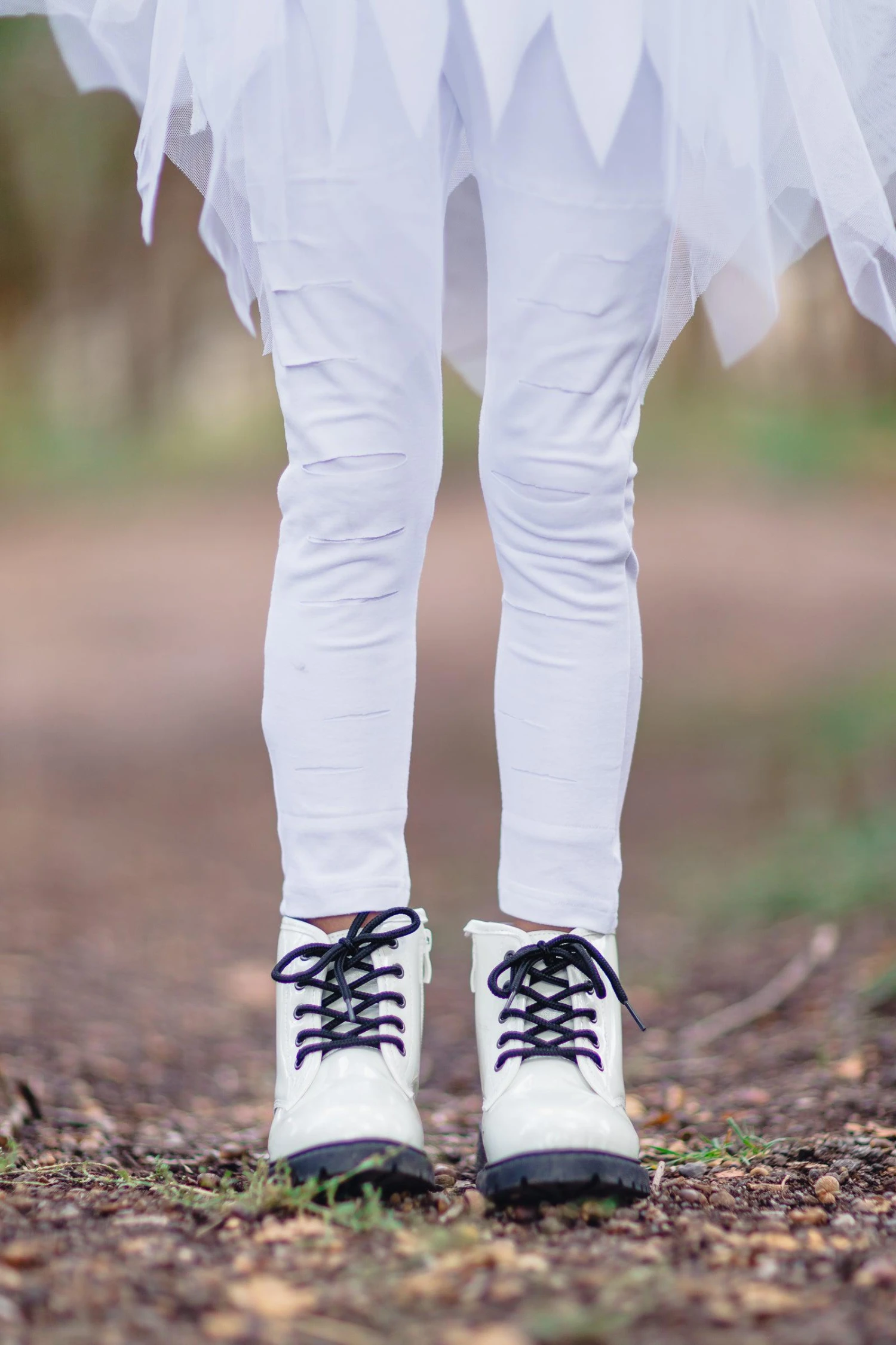 Mom & Me - White Ghost Costume Set 9 Mom & Me - White Ghost Costume Set - Image 7