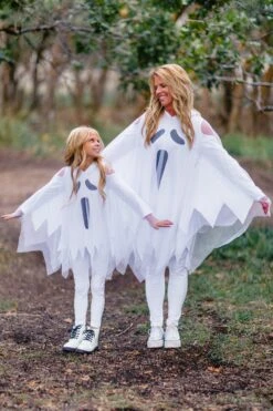 Mom & Me - White Ghost Costume Set 15 Mom & Me - White Ghost Costume Set -Children's boutique clothing BU2A1918