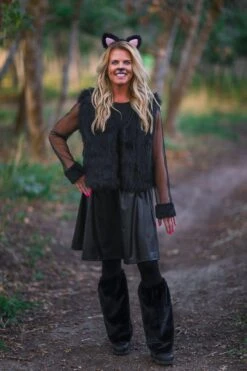 Mom & Me - Black Cat Costume Set -Children's boutique clothing BU2A2248