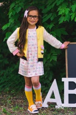 Yellow Pencil Sequin Jacket 8 Yellow Pencil Sequin Jacket -Children's boutique clothing BU2A4787 Edit 2 e447311e b07c 4398 a708 96d5c5722724