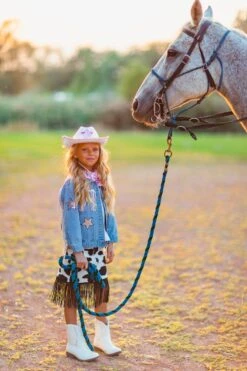 Cowgirl Costume - 3 Piece Set -Children's boutique clothing BU2A7668