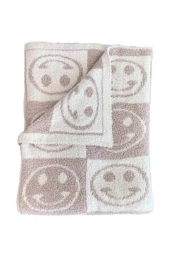Cozy Throw Blankets -Children's boutique clothing Blankets Smileys
