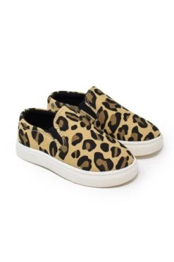Slip-On Sneakers -Children's boutique clothing Cheetah Shoes 1