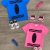 Blue & Pink Crayon Top - Boy & Girl! -Children's boutique clothing Crayon Tees