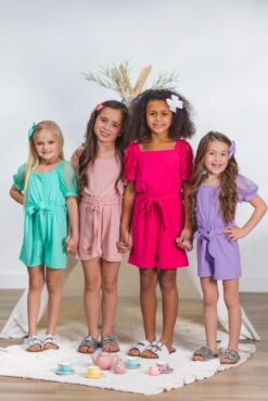 Polka Dot Tulle Puff Sleeve Romper -Children's boutique clothing FullSizeRender 2b9b2ca4 4c79 4698 82ab 36d1918702f5