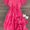 Mom & Me - Hot Pink Swiss Dot Dress -Children's boutique clothing FullSizeRender 7f6f10e3 ea3c 4991 a20d c63ec4471bc7