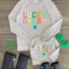 Mom & Me - "Lucky Charm" Gray Chenille Patch Top 1 Mom & Me - "Lucky Charm" Gray Chenille Patch Top -Children's boutique clothing FullSizeRender 8a5aa813 c450 4bf9 a329 65c06e5ccf46