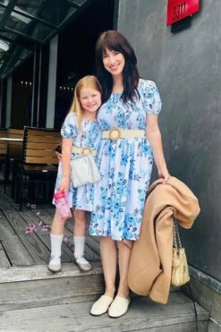 Mom & Me - Blue Floral Dress -Children's boutique clothing FullSizeRender 8aa1586d 9e05 438e 9cd4 2a8c9051198d