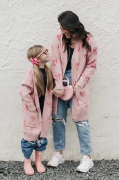 Mom & Me - Pink Heart Cardigan 7 Mom & Me - Pink Heart Cardigan -Children's boutique clothing FullSizeRender 8aede3f3 002c 45d6 ba5c 3c3d2fad093d