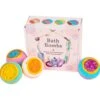 Crystal Bath Bomb - Set Of 4 -Children's boutique clothing Geo Bath Bombs