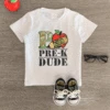 "Pre-K - 3rd Grade Dude" Gray Camo Top -Children's boutique clothing Grade Tops Boy