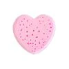Pink Speckled Heart Bath Bomb -Children's boutique clothing Heart Bathbomb