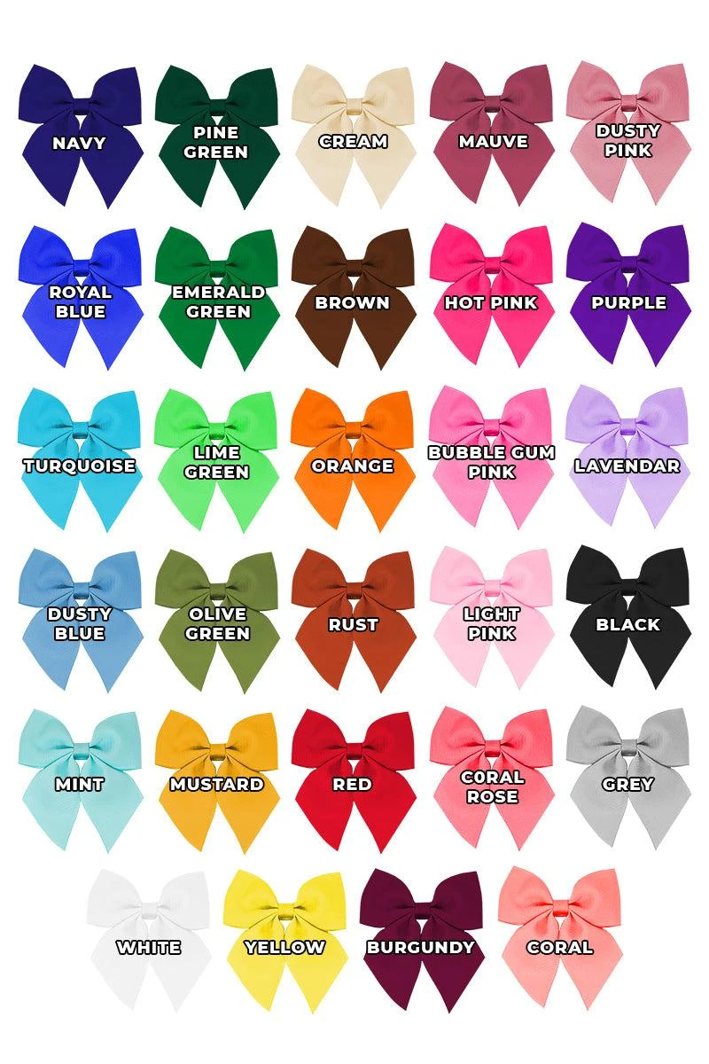 3" Trendy Hair Bows 4 3" Trendy Hair Bows - Image 2