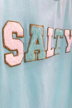 Mom & Me - "Salty" Chenille Patch Tank Top -Children's boutique clothing IMG 0205