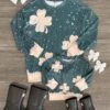 Mom & Me - Green Four Leaf Clover Top -Children's boutique clothing IMG 0695 Edit