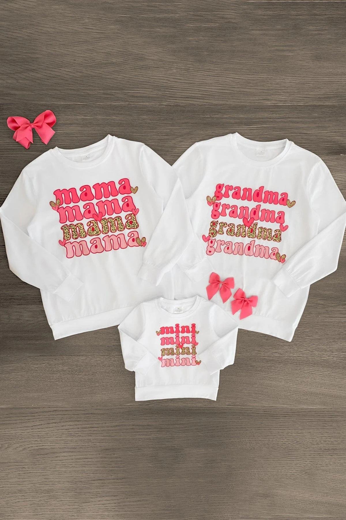 Mom & Me - "Grandma, Mama & Mini" Top 3 Mom & Me - "Grandma, Mama & Mini" Top