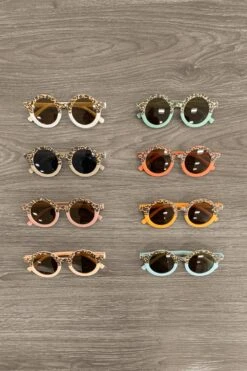 Round Cheetah Print Sunnies