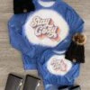 Mom & Me - "Stay Cozy" Blue Top 2 Mom & Me - "Stay Cozy" Blue Top -Children's boutique clothing IMG 2265 Edit