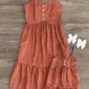 Mom & Me - Brown Sleeveless Dress 1 Mom & Me - Brown Sleeveless Dress -Children's boutique clothing IMG 2788 Edit