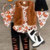 Autumn Leaves & Pumpkins Fur Vest Set - 3 Piece 1 Autumn Leaves & Pumpkins Fur Vest Set - 3 Piece -Children's boutique clothing IMG 3166 Edit 83a53eee eb67 4580 b0e0 fc7879d2b450