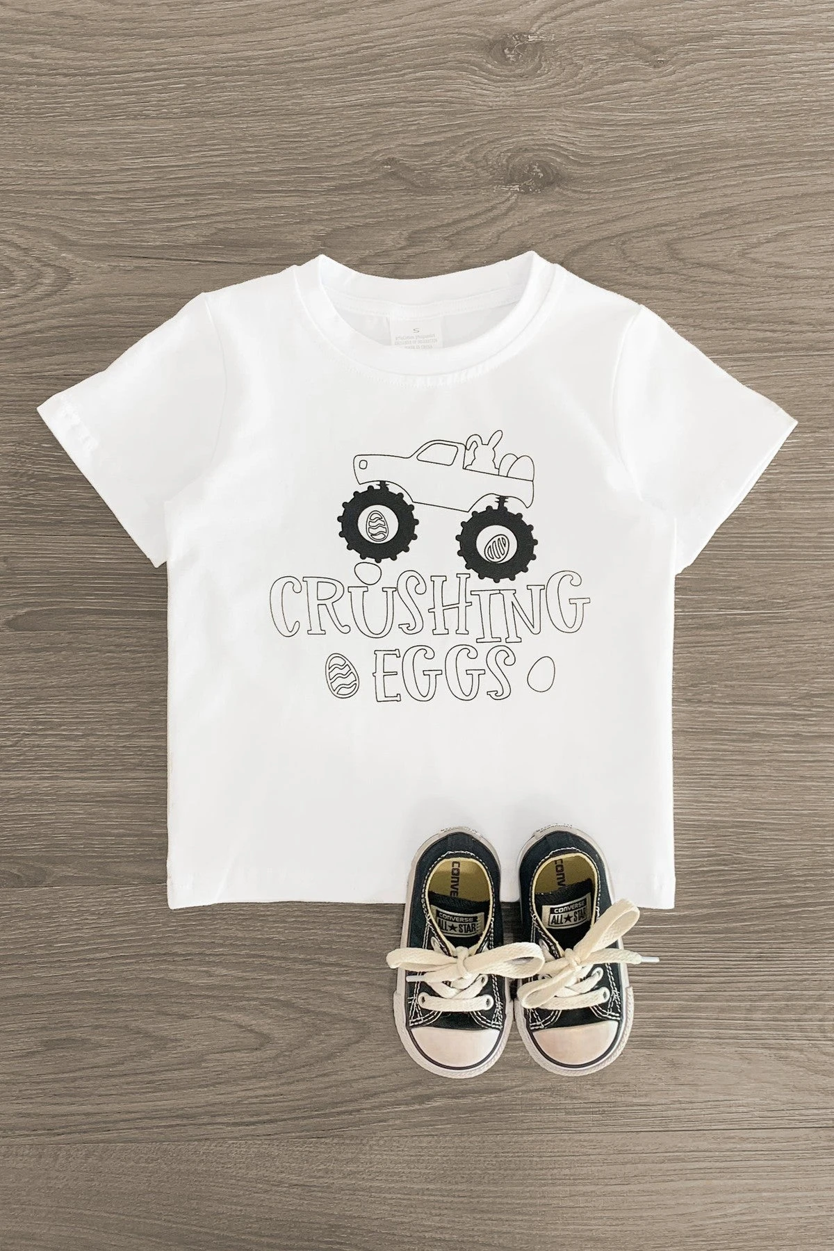 Color Your Own - "Crushing Eggs" Top 4 Color Your Own - "Crushing Eggs" Top - Image 2