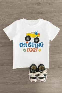 Color Your Own - "Crushing Eggs" Top 8 Color Your Own - "Crushing Eggs" Top -Children's boutique clothing IMG 3234 Edit