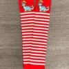 Striped Christmas Dinosaur Socks -Children's boutique clothing IMG 3798 Edit