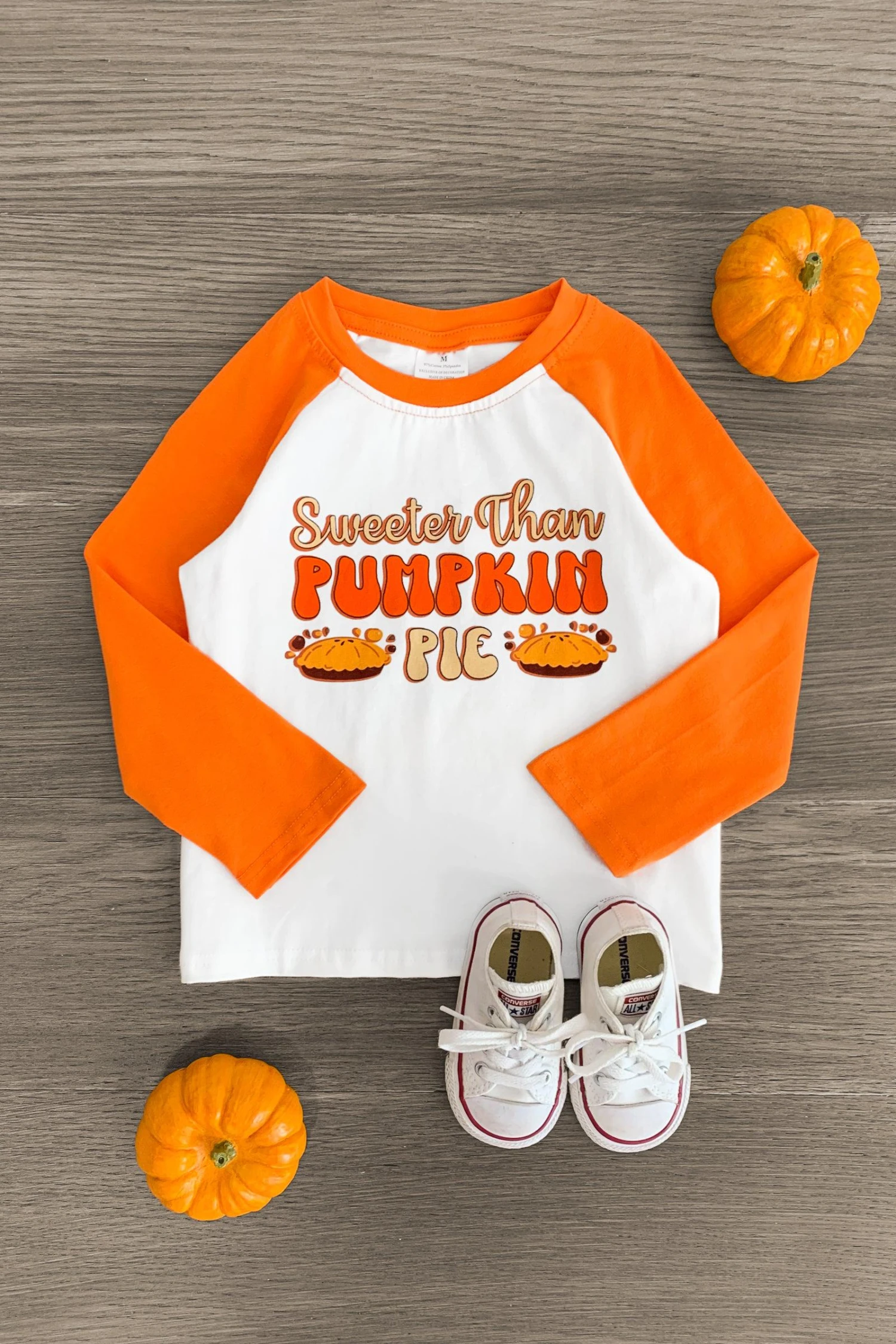 "Sweeter Than Pumpkin Pie" Orange Top 3 "Sweeter Than Pumpkin Pie" Orange Top