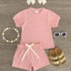 Pink Pearl Short Set -Children's boutique clothing IMG 4587 Edit ef3aebb1 d4a6 4b33 a94d 0de8921bdcde