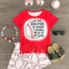 "At The Ballpark Is Where I Spend Most Of My Days" Baseball Short Set -Children's boutique clothing IMG 4603
