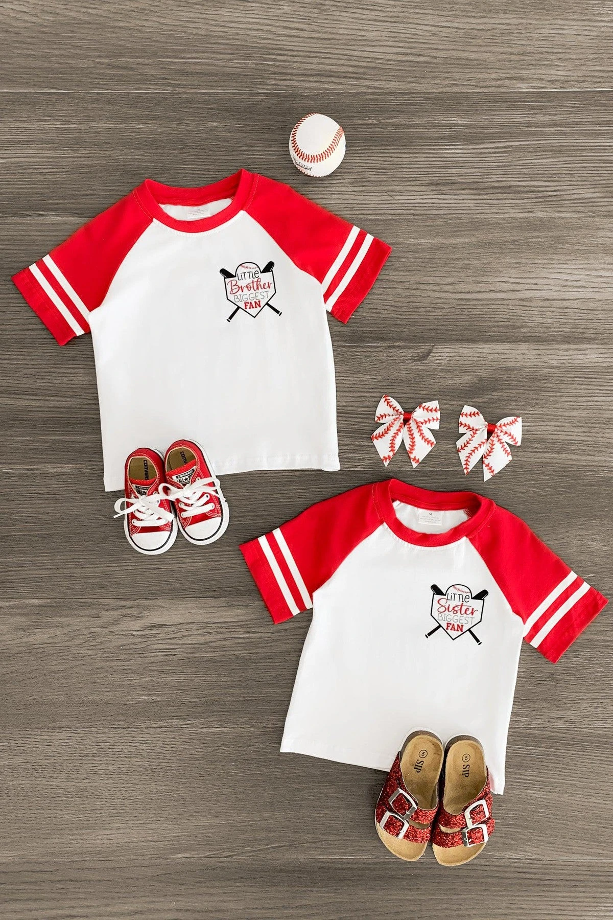 "Little Brother & Sister Biggest Fan" Tops 3 "Little Brother & Sister Biggest Fan" Tops