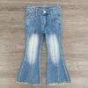 Blue Flare Jeans -Children's boutique clothing IMG 4615 Edit