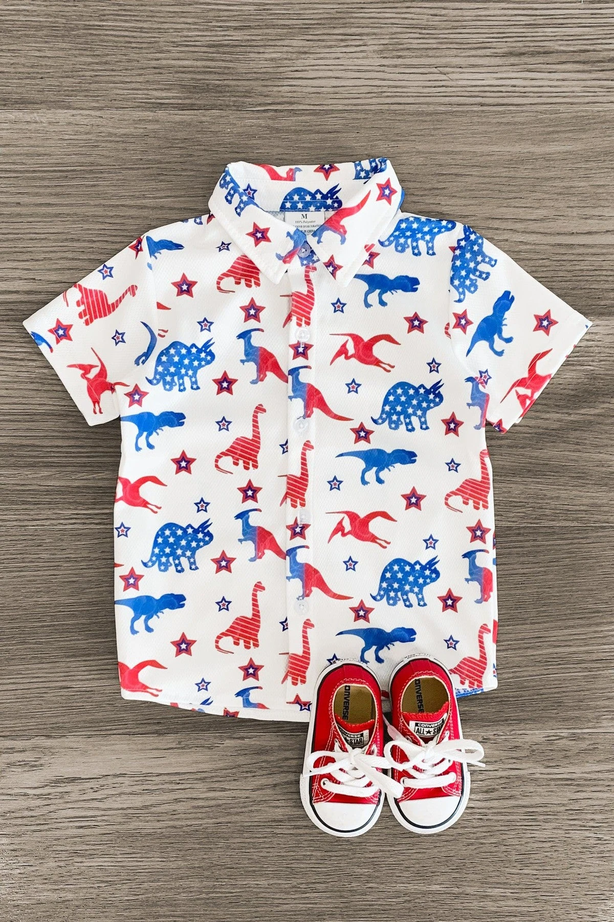 American Dinosaur Button Down Shirt 3 American Dinosaur Button Down Shirt