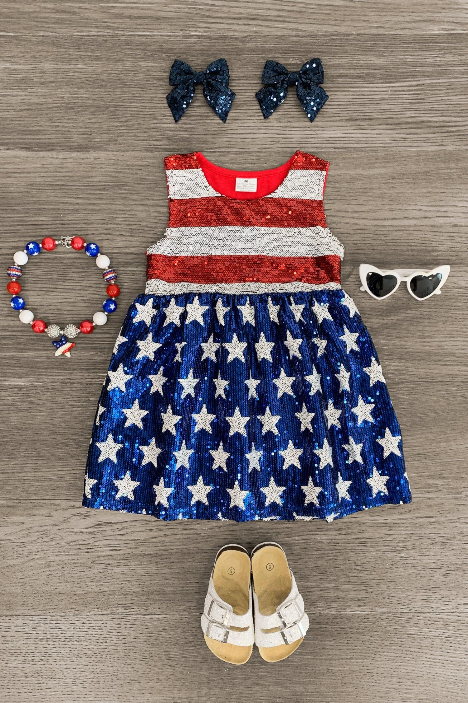 Sequin Stars & Stripes Dress 3 Sequin Stars & Stripes Dress