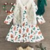 White Holly Gingerbread Dress 2 White Holly Gingerbread Dress -Children's boutique clothing IMG 5884 Edit