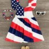 American Flag Halter Tie Dress 1 American Flag Halter Tie Dress -Children's boutique clothing IMG 5914 Edit