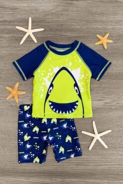 Blue & Green Shark Swim Set