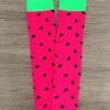 Hot Pink Watermelon Socks -Children's boutique clothing IMG 6283 Edit