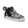 Leopard Lace-Up Sneaker Booties -Children's boutique clothing IMG 6408 1