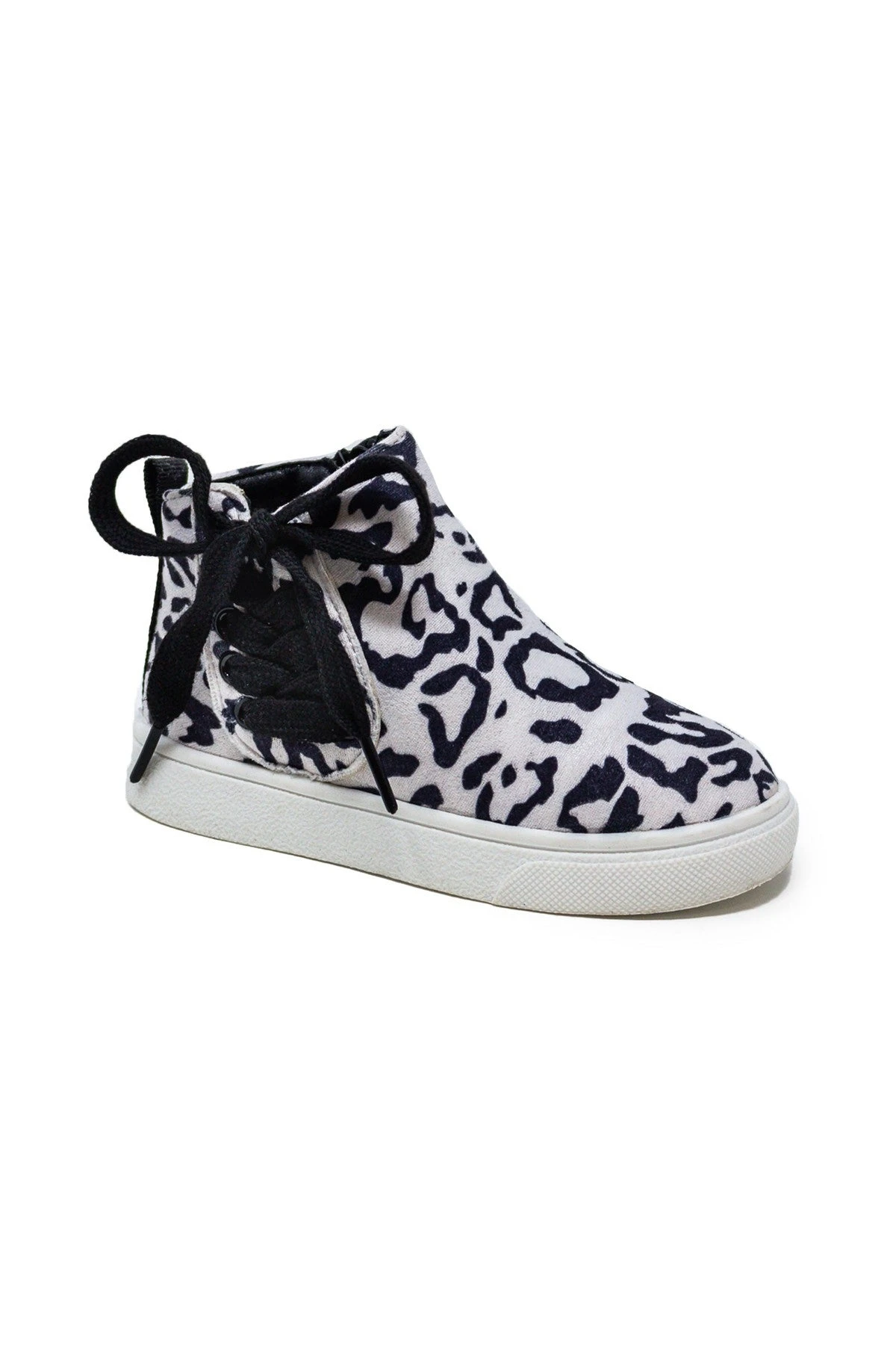 Leopard Lace-Up Sneaker Booties 3 Leopard Lace-Up Sneaker Booties