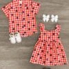 Gingham Star Top & Dress - Boy & Girl!