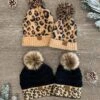 Mom & Me - SIP Animal Print Beanies -Children's boutique clothing IMG 7127 Edit 1