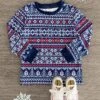 Navy Blue Nordic Holiday Top -Children's boutique clothing IMG 7255 Edit