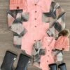 Mom & Me - Pink Southwestern Jacket