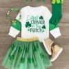 "Cutest Clover In The Patch" Tutu Skirt Set -Children's boutique clothing IMG 7541 Edit a330fbb1 2aab 4aac 9588 15f6e7898f4d