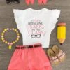 "I'm Bringing Sass To The Class" Pink Ruffle Short Set -Children's boutique clothing IMG 7932 Edit