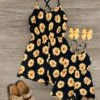 Mom & Me - Black Sunflower Romper 1 Mom & Me - Black Sunflower Romper -Children's boutique clothing IMG 7988 Edit